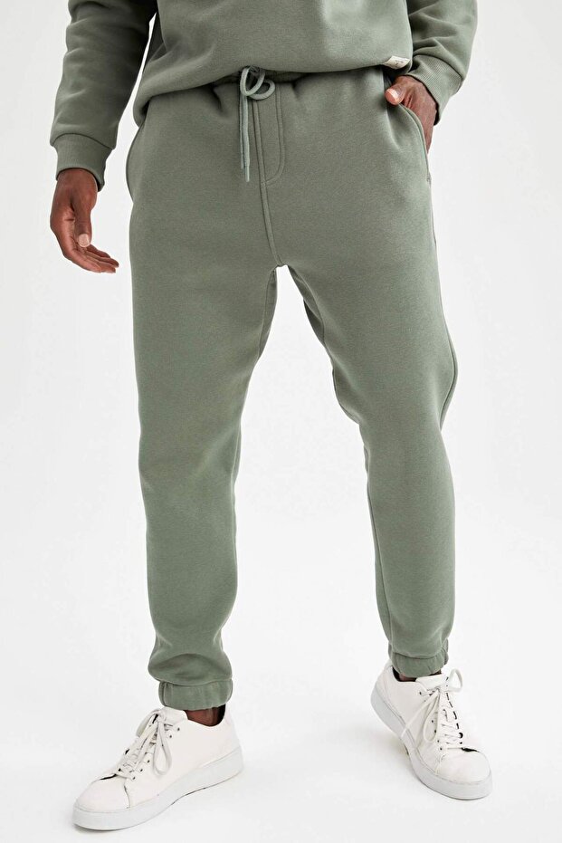 Regular Fit Basic Jogger Sweatpants U7438AZNS - 3