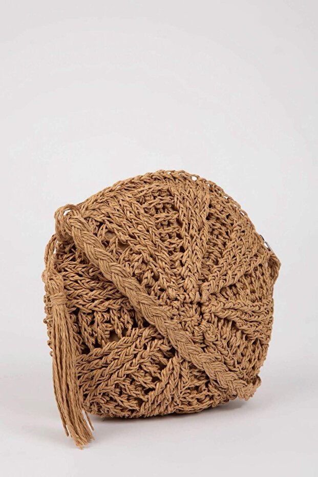 Hasır Çapraz Kol Çantası - 3