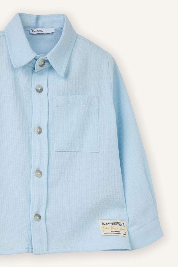 Pamuklu Gömlek Erkek Bebek G6651A526SP - 3