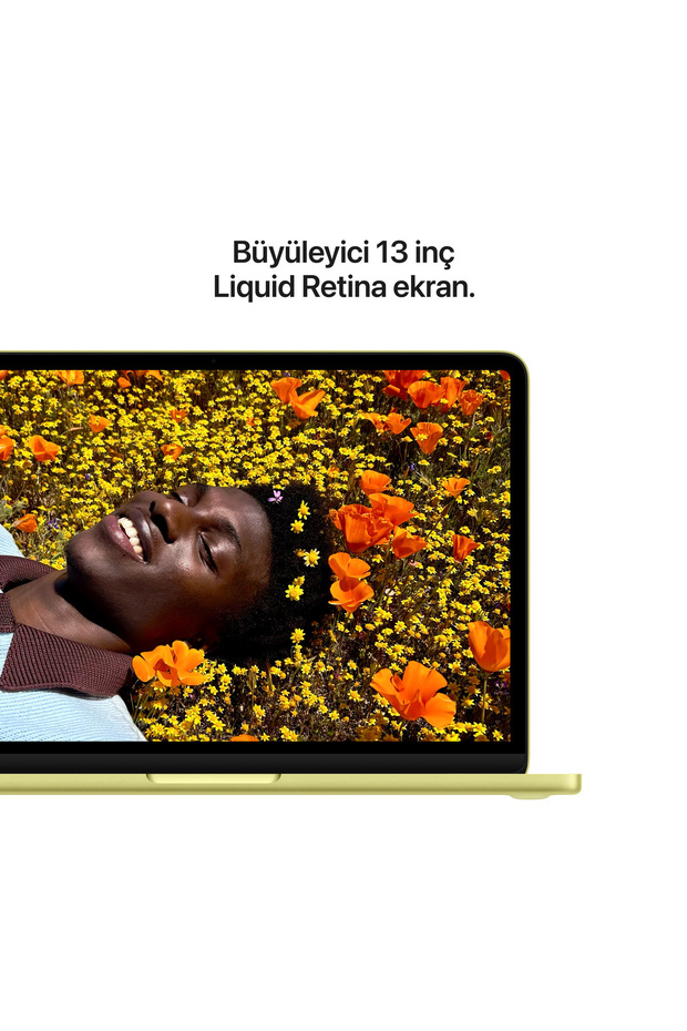 13" MacBook Neo Puslu Sarı 256GB - 5