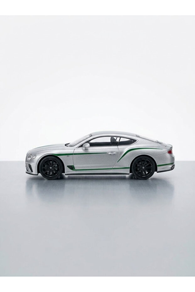 Super Sports Car Bentley 12 cm Toy Car with Pull-Open Doors Gray