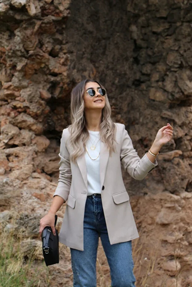 Stone Wool Effect blézer - 5