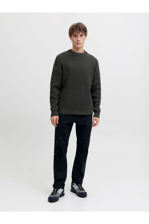 Strickpullover RDD Einfarbig Strickpullover - 4