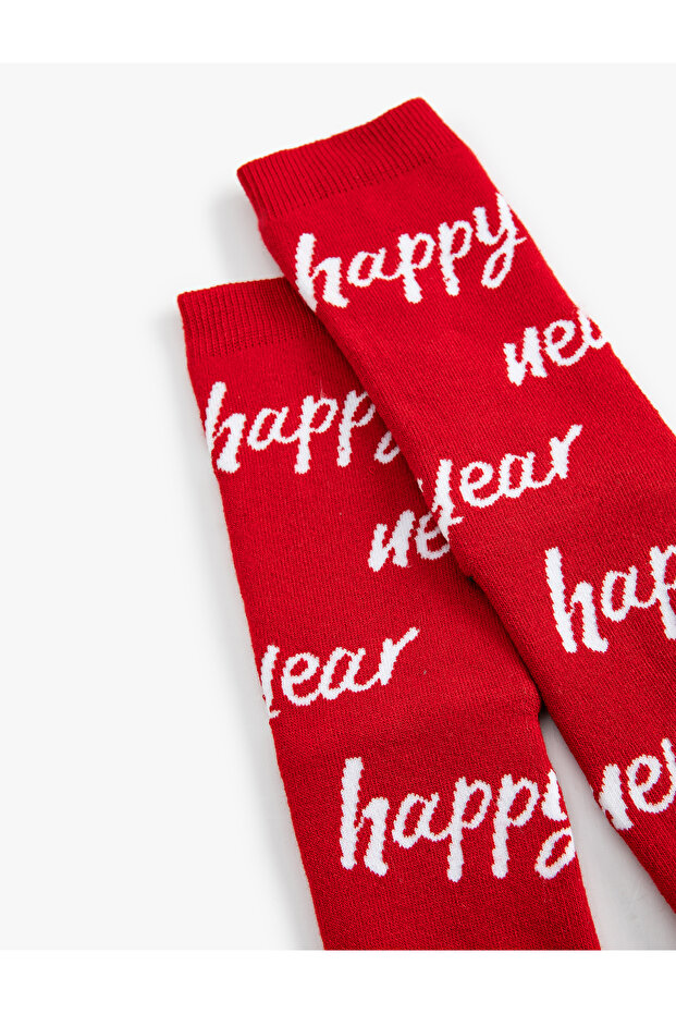 Handtuch-Weihnachtsstrumpf mit Muster - 3