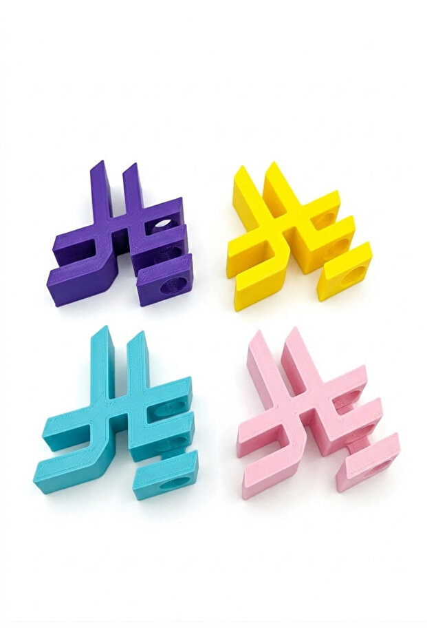 مجموعة توزيع العيدية - شكل ريال - 12 قطعة - ألوان متنوعة - 3