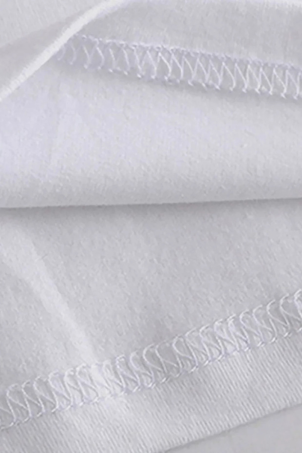 Λευκό Παιδικό Ποδηλατικό Μπλουζάκι Basic - 3