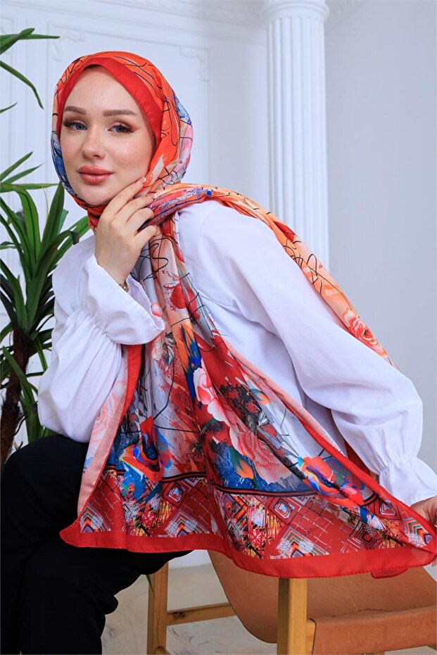 موزايك تاتش منقوش شال ناعم رقمي