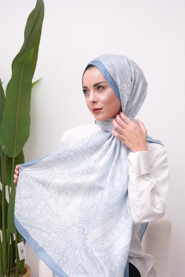 Ethnic Patterned Digital Soft Shawl - 4
