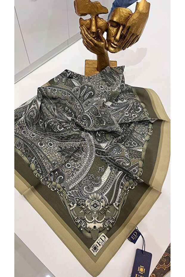 Ed Scarf Viscose Floş Eşarp - Lightweight, Flowy