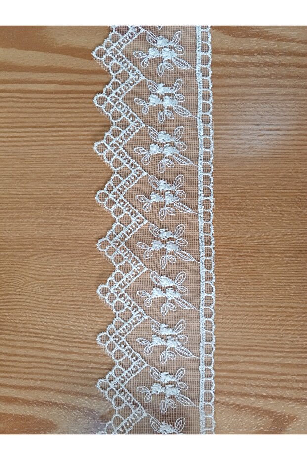 Tulle Lace Eyelet Embroidery Guipure - 9 Meters (1 Roll)