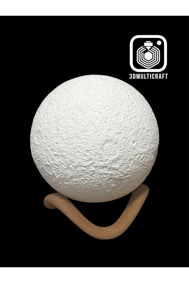 Modern Wave Designed-Moon Lamp - 3