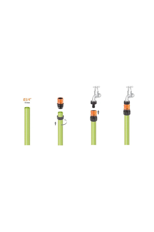 Cupla rapida Claber, plastic, 3/4'' - 2