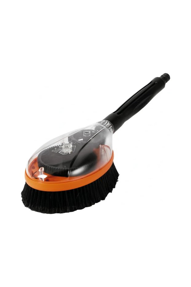 Car brush, rotating, PVC, width 12 cm