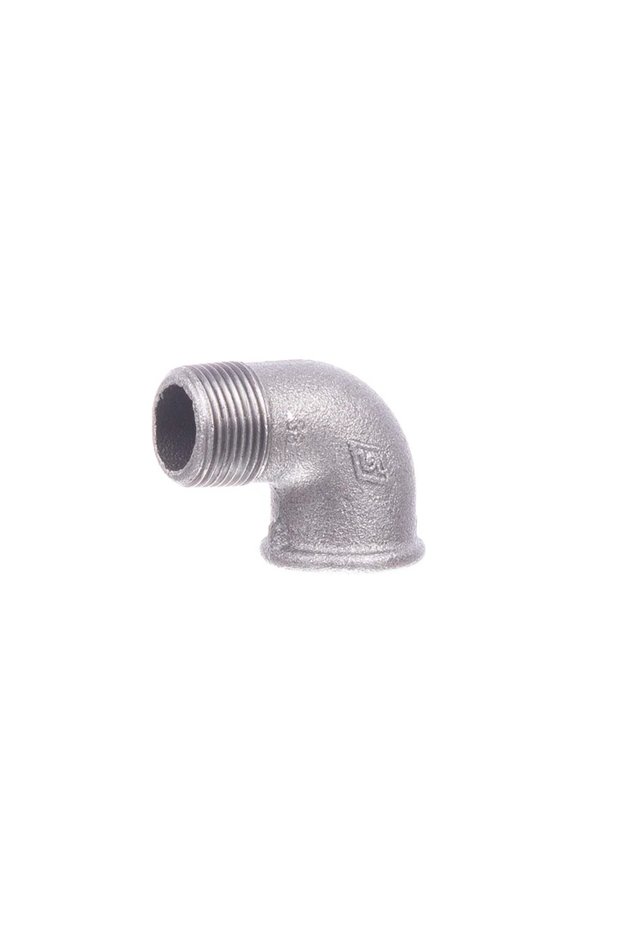 Cast iron elbow, for gas pipe, internal thread - external thread, connection 1'