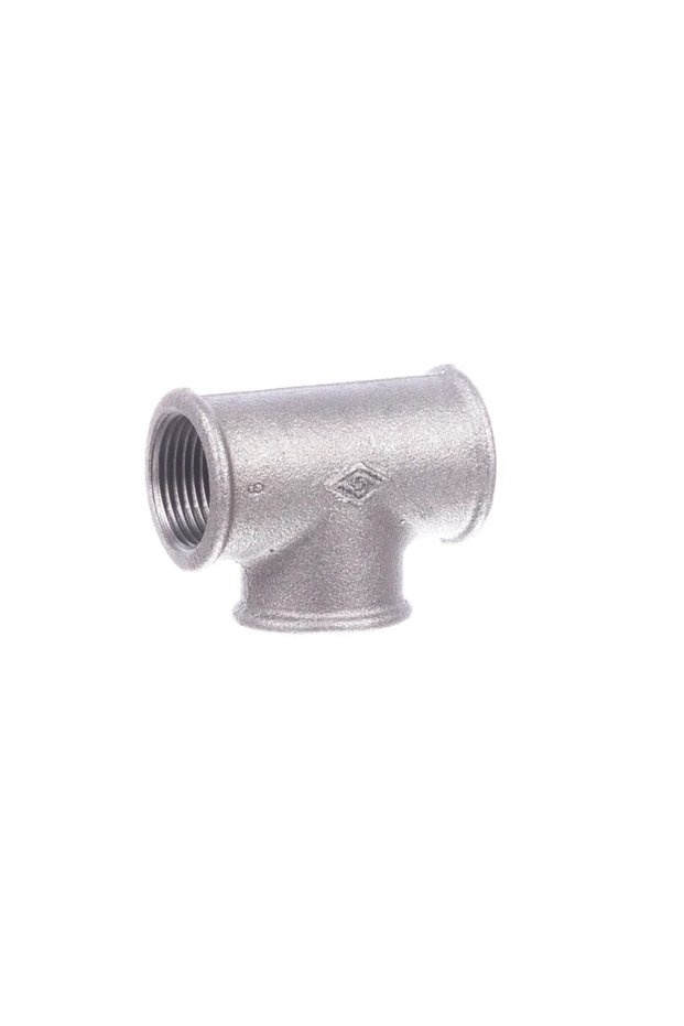 Equal tee, cast iron, for pipe, internal thread, connection 1' 1/2