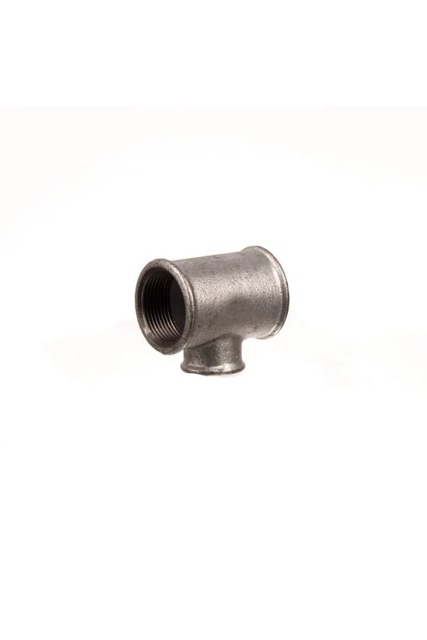 Reducing tee, galvanized, internal thread, connection 1' 1/4' - 3/4'
