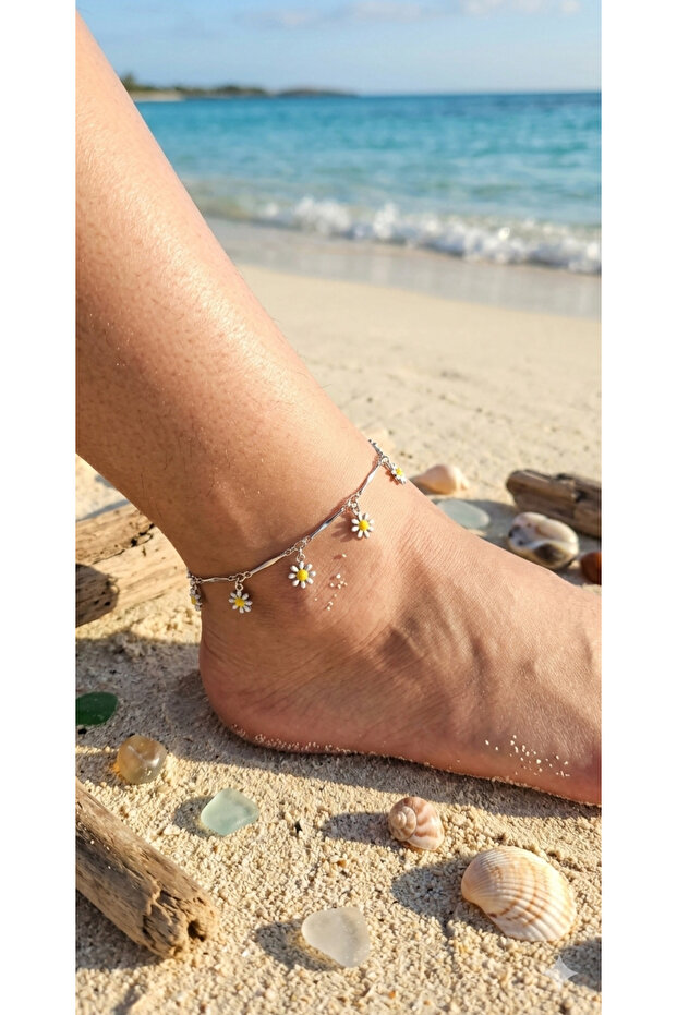 Papatya model halhal gumus - 2