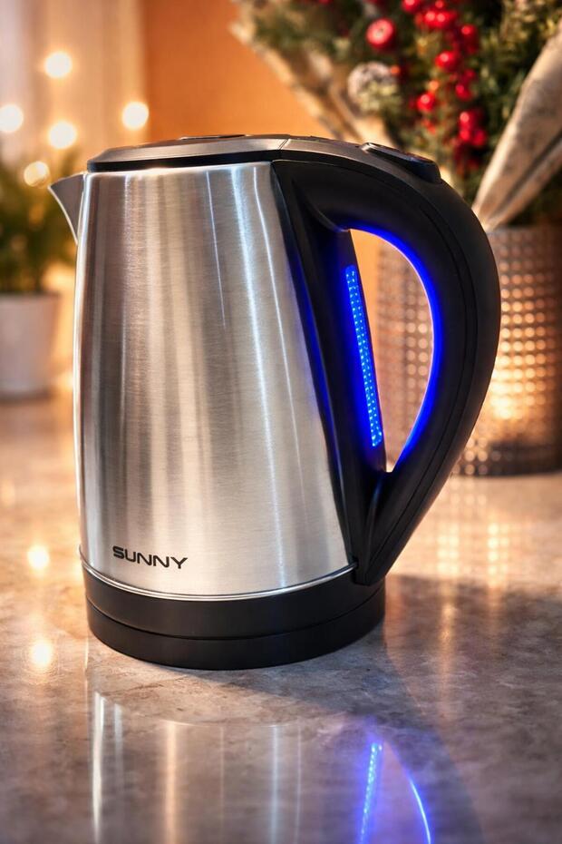 Flora Led Paslanmaz Çelik Kettle