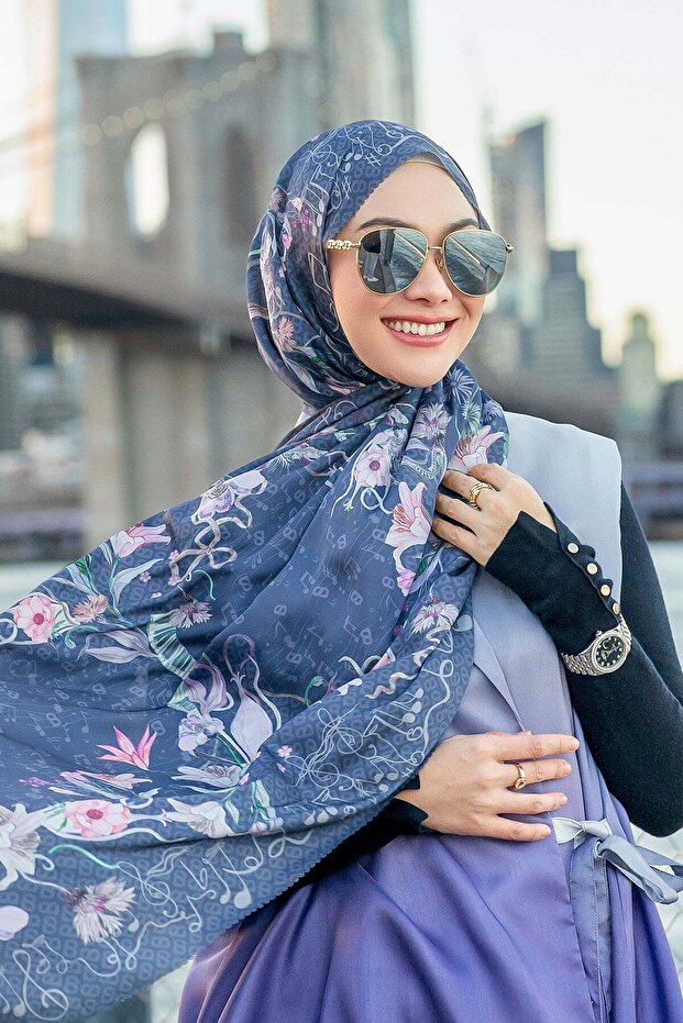 شال ندى 2 ساتان - أكورديون