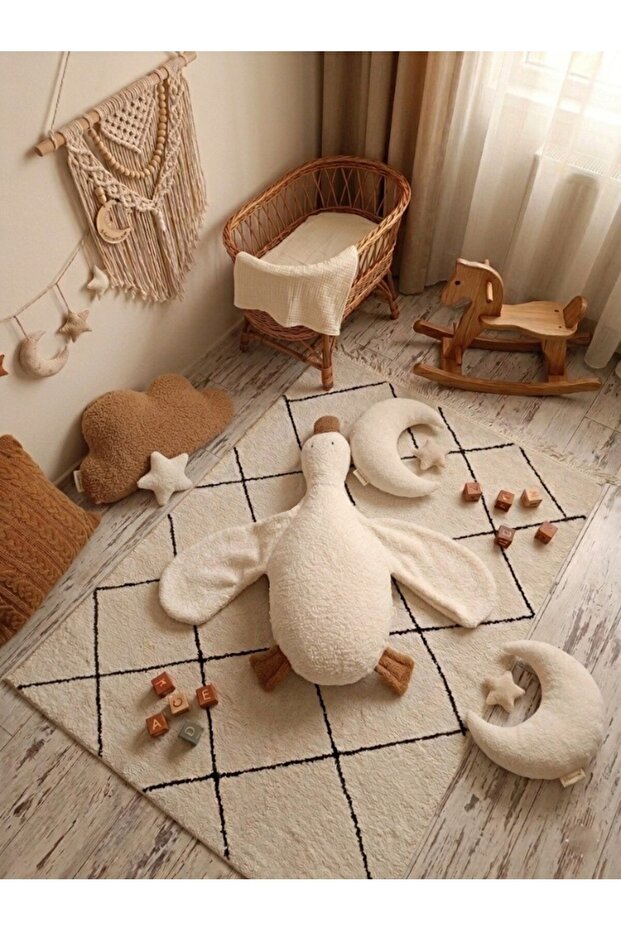 Teddy Sevimli Dev Ördek Beyaz 82 Cm - 3