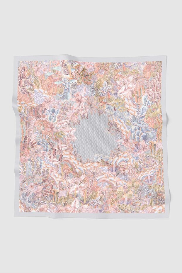 Forestis Vual Square Scarf - Foggy