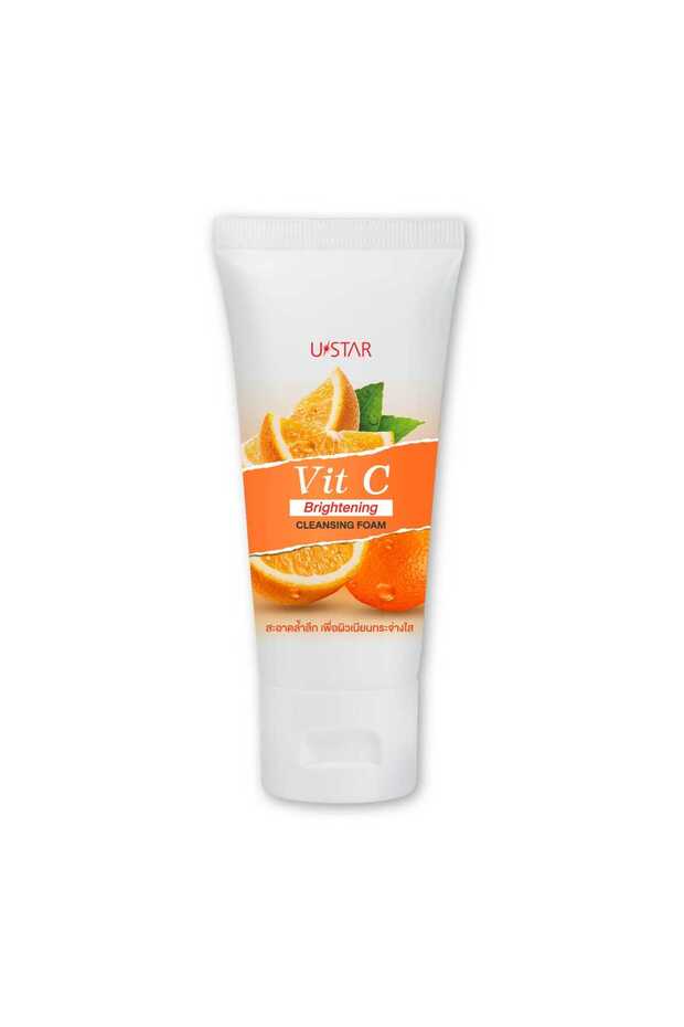 Ustar Vit C Brightening Cleansing Foam