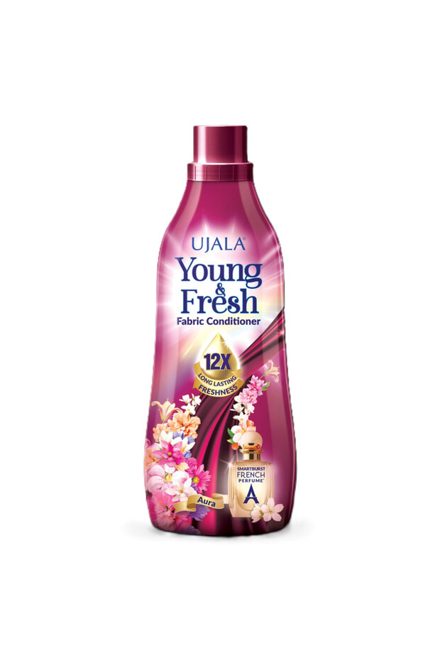 Young & Fresh Fabric Conditioner Aura 4 x 900 ml