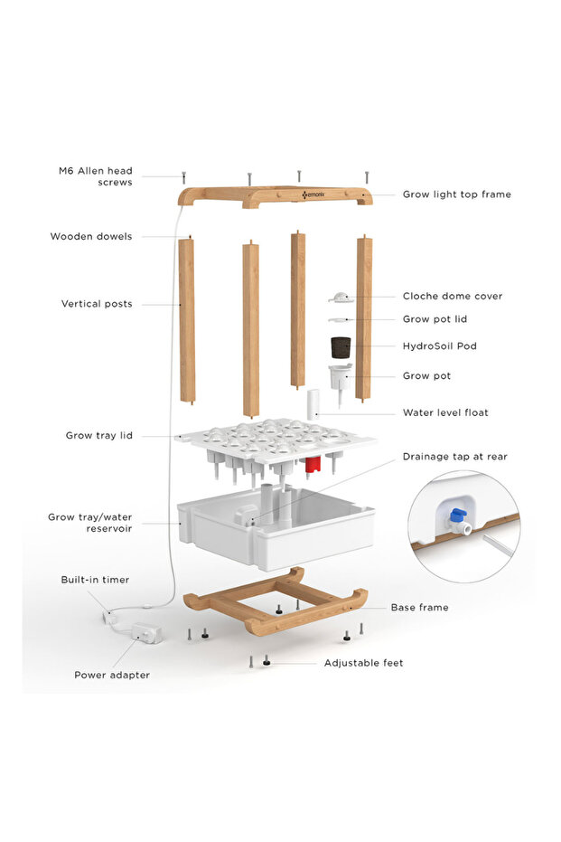 Garden Cube Hydroponics Growing System