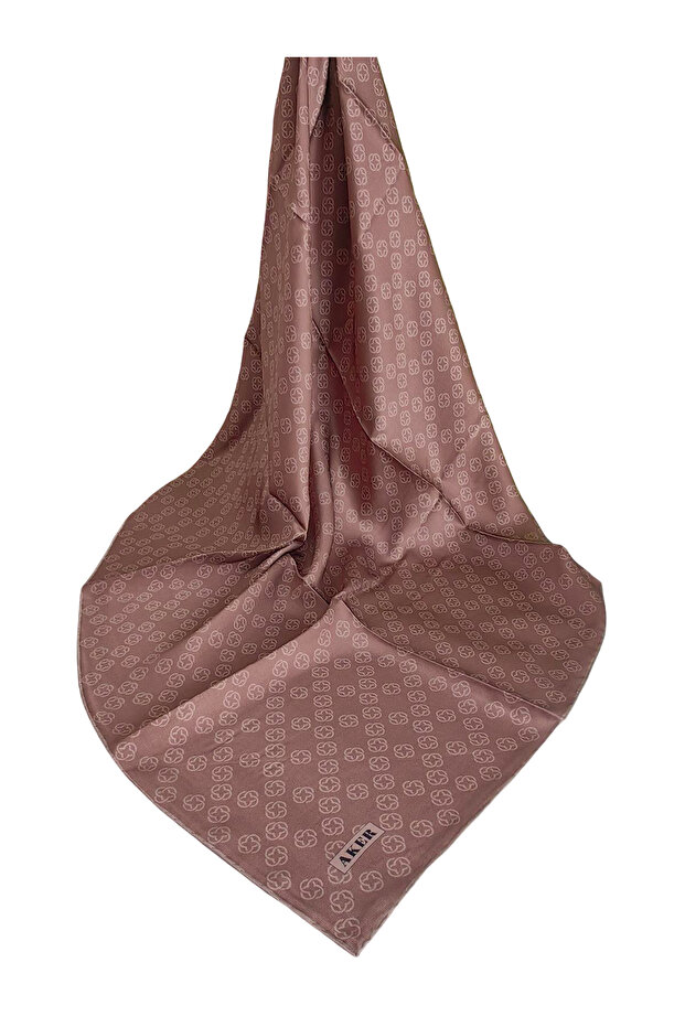 Silk K Crepe Satin Scarf 2026 Summer Season 9128701-333