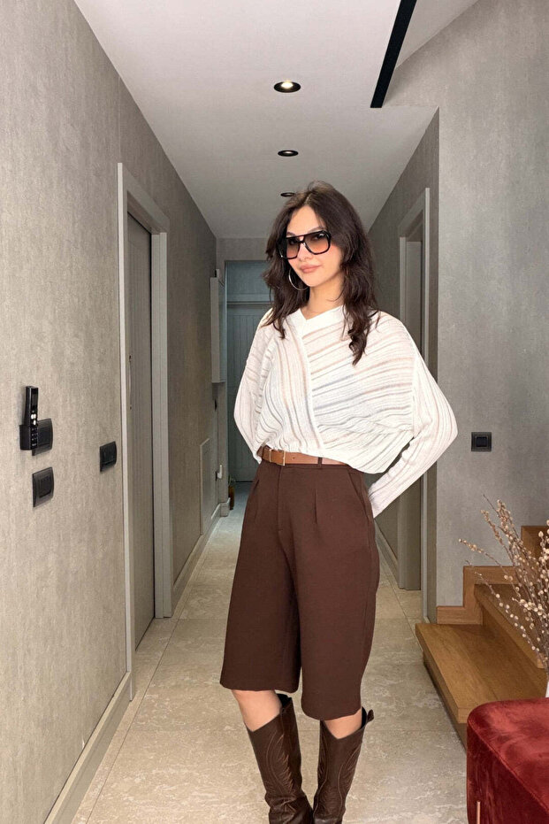 Коричневі шорти - 3