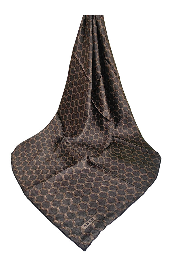 Silk K Crepe Satin Scarf 2026 Summer Season 9117701-311