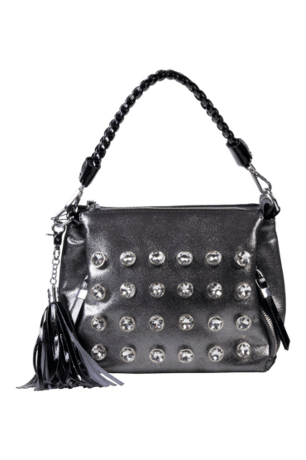 25Yg352 Women's Stoned Hand and Shoulder Bag Stones