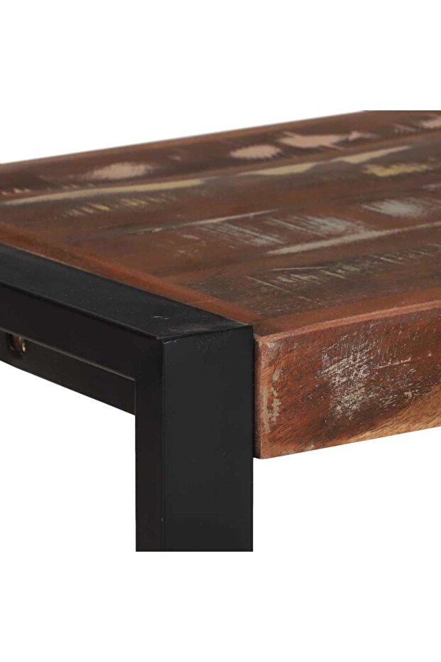 bancă Lemn de mango solid - 5