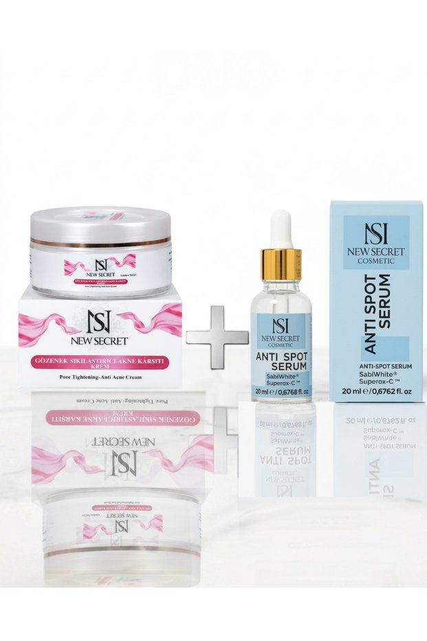Pore Tightening Cream + Anti-Spot Serum Blemish Serum