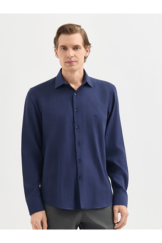 Lacivert Gömlek - 2