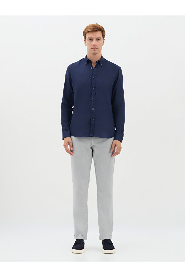 Lacivert Gömlek - 1