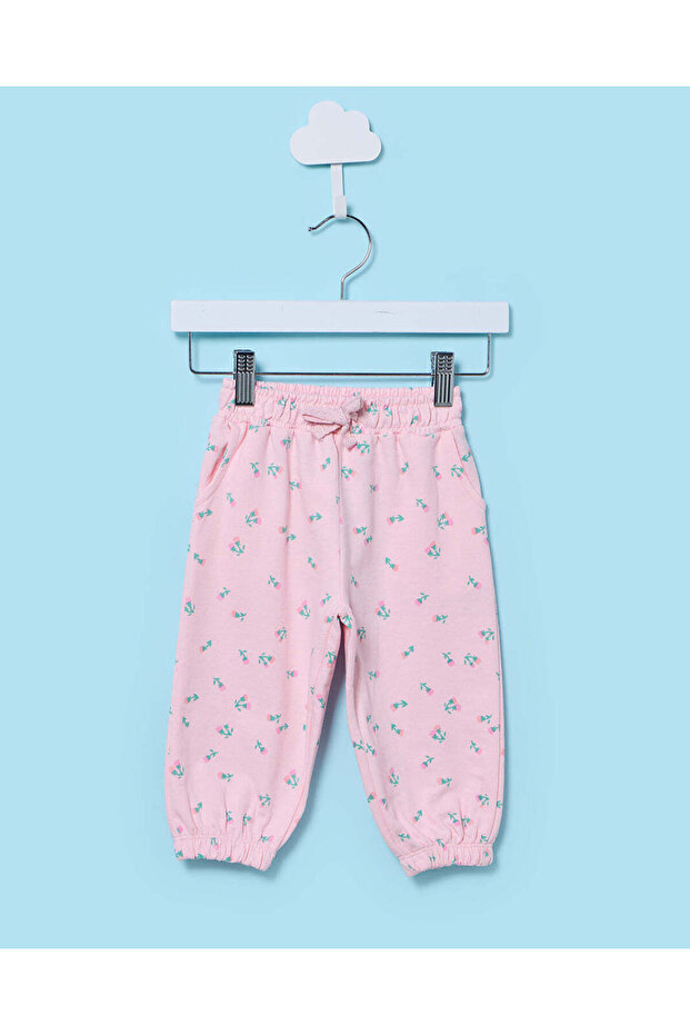 Infant Girls Pink Track Pants