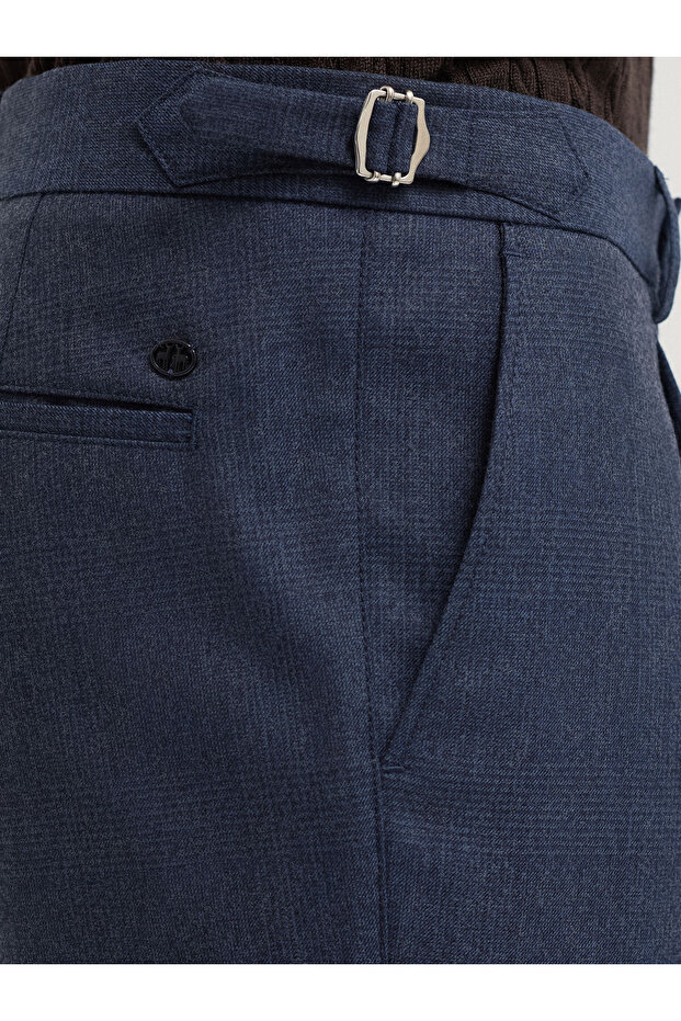 Lacivert Pantolon - 4