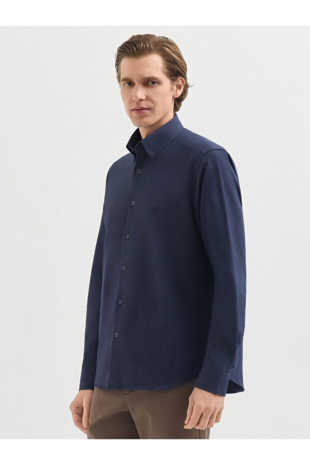 Lacivert Gömlek - 2