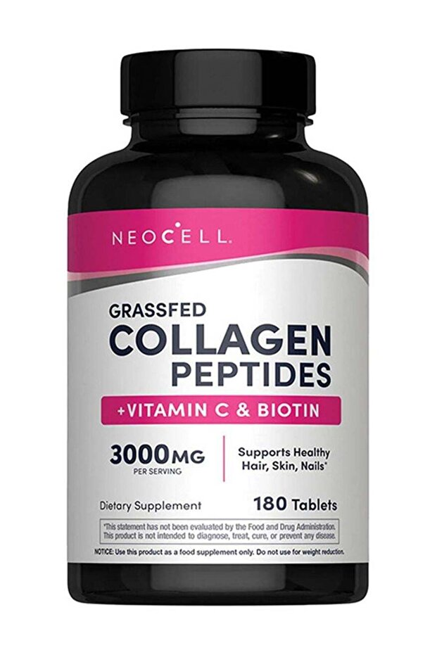 Super Collagen + Vitamin C + Biotin 180 Tablets