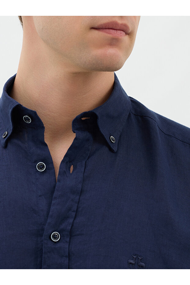 Lacivert Gömlek - 4