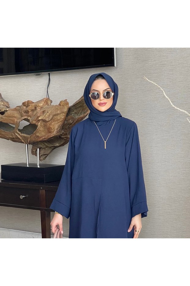 Non-Slip Jazz Shawl-Navy Blue