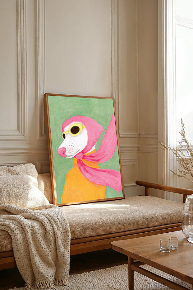 One Piece Wooden Framed Painting Tk3696