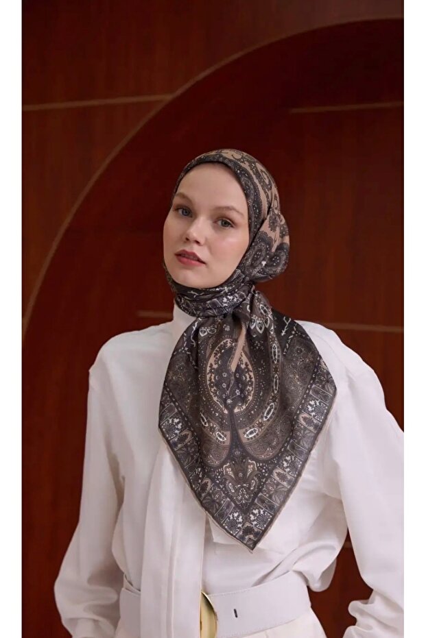 Winter Bloom Soft Eşarp - 2