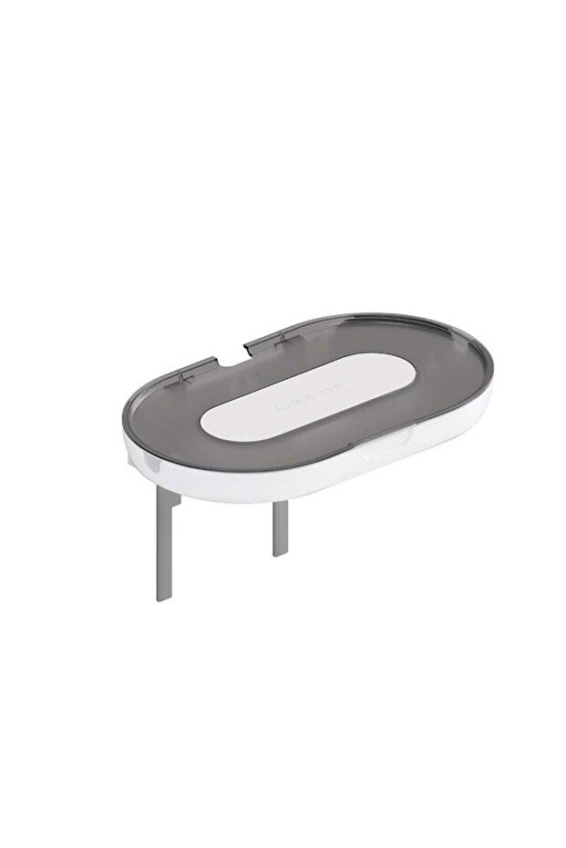 Gray Socket Storage Rack with Wide Bracket 20×12.2cm - 1