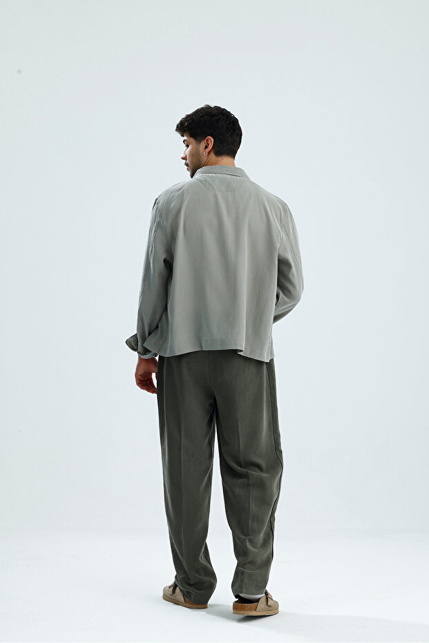 Transitional Double Zippered Premium Modal Fabric Jacket - 4