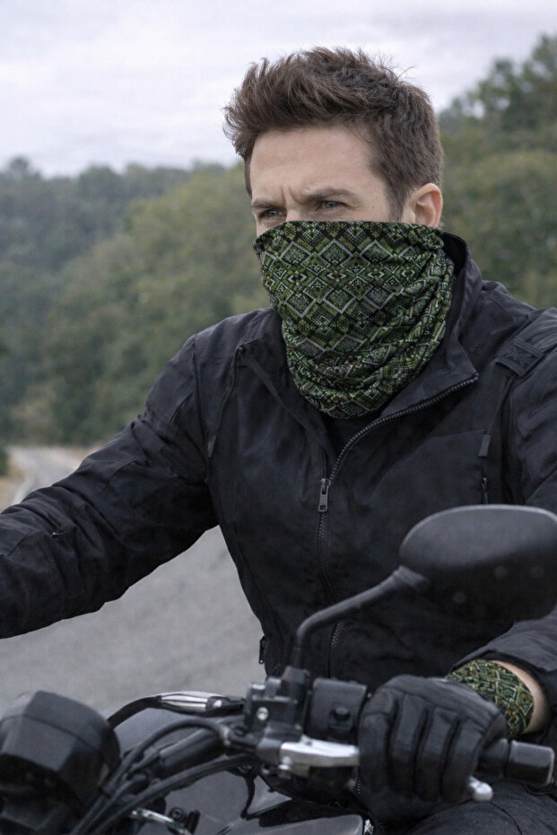 Unisex Motorcycle Mask Bandana – UV Protective Thermal Outdoor Neck Gaiter-Buff