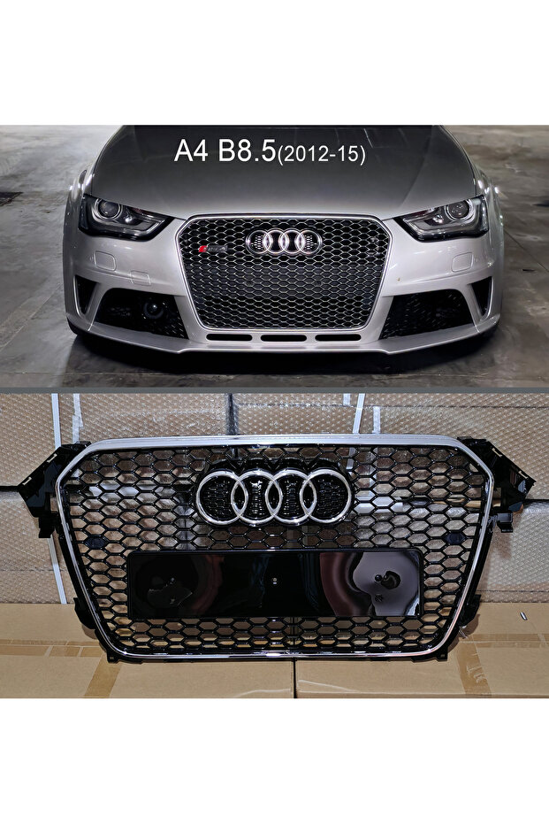 A4 B8.5 Rs4 Grille - A4 B8.5 Sport Rs Grille Honeycomb