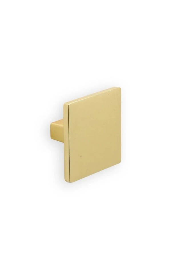 Square Button Gold - 1