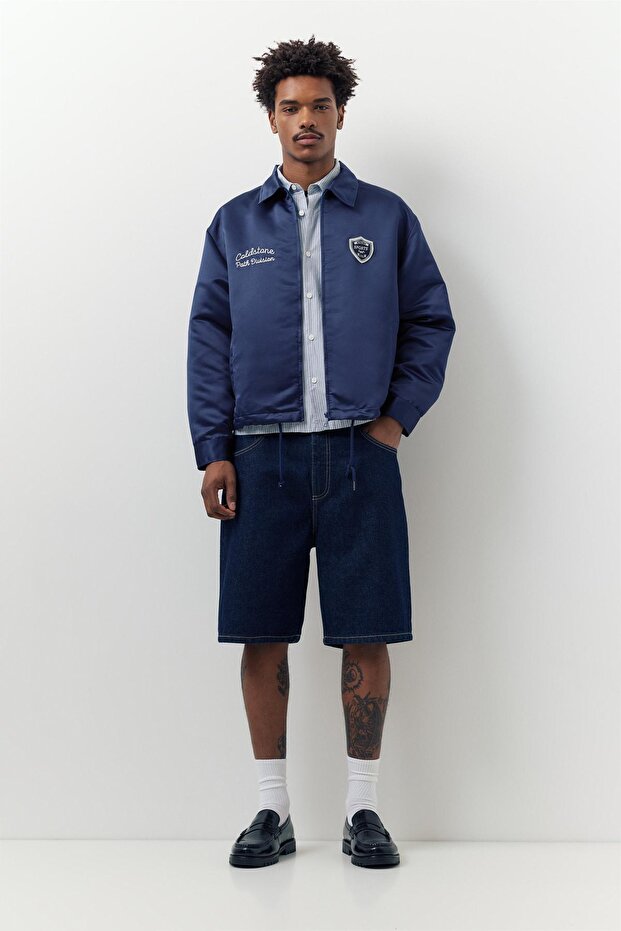 Saten işlemeli ceket - 2